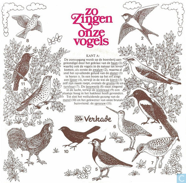 No Artist : Zo Zingen Onze Vogels (Flexi, 7")