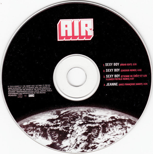 AIR : Sexy Boy (CD, Maxi)