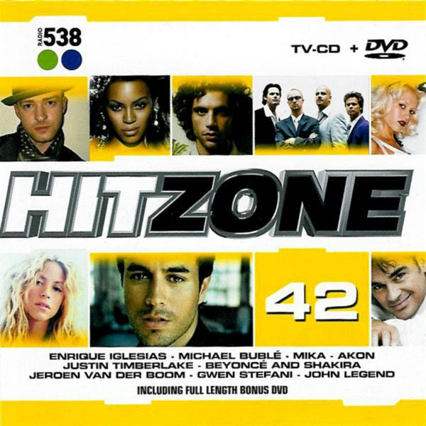 Various : Radio 538 Hitzone 42 (CD, Comp + DVD, Comp, PAL)