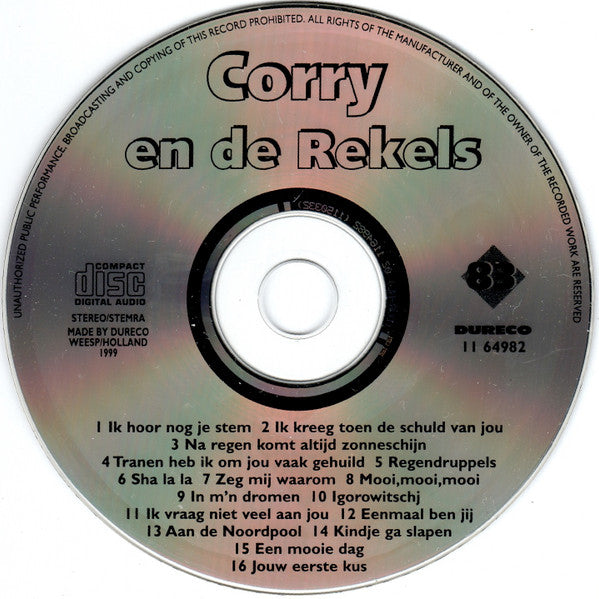 Corry En De Rekels : Corry En De Rekels (CD, Comp, RE)