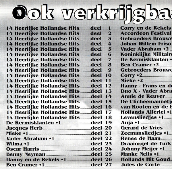 Corry En De Rekels : Corry En De Rekels (CD, Comp, RE)
