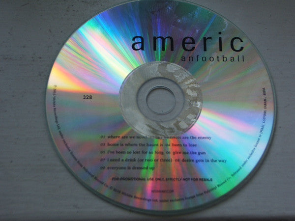 American Football : American Football (CDr, Album, Num, Promo)