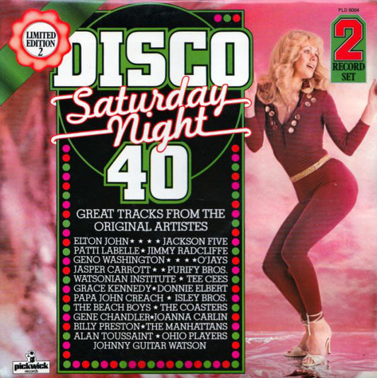 Various : Disco Saturday Night (2xLP, Comp, Ltd)