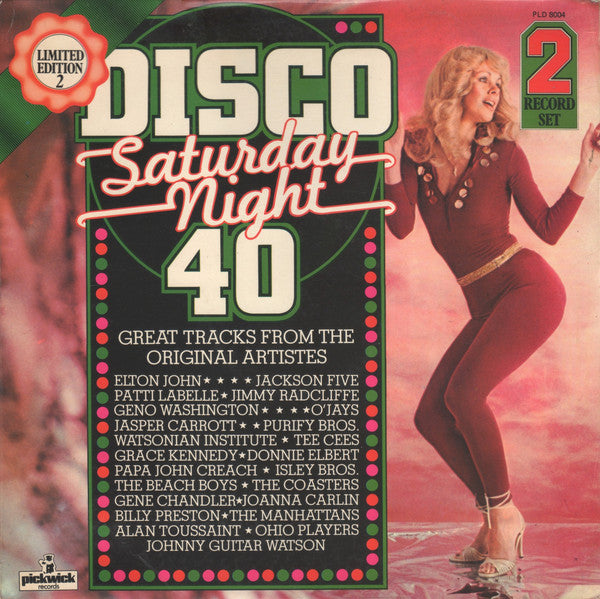 Various : Disco Saturday Night (2xLP, Comp, Ltd)