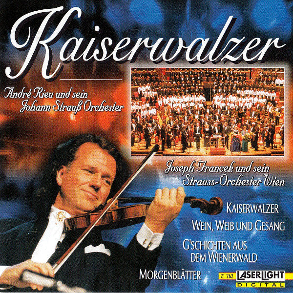 Joseph Francek & Sein The Vienna Strauss Orchestra, André Rieu & Sein Johann Strauß Orchestra : Die Große Strauß-Gala (3xCD, Comp + Box, Comp)