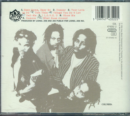 Joe Public : Easy Come, Easy Go (CD, Album)