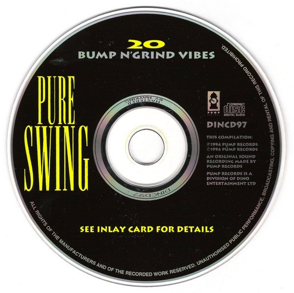 Various : Pure Swing (CD, Comp)