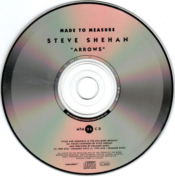 Steve Shehan : Arrows (CD)