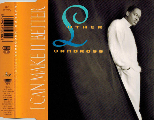 Luther Vandross : I Can Make It Better (CD, Maxi)