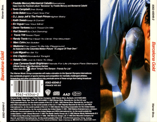 Various : Barcelona Gold (CD, Comp)