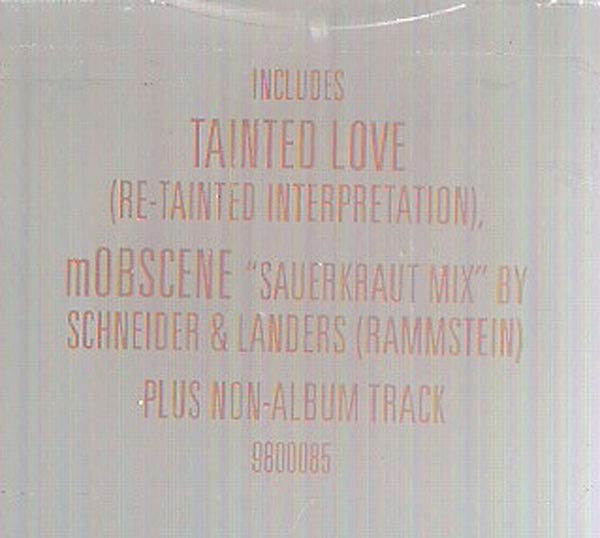 Marilyn Manson : mOBSCENE (CD, Maxi, Dis)