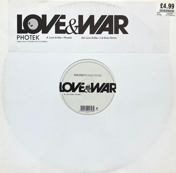Photek : Love & War (12")