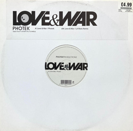 Photek : Love & War (12")