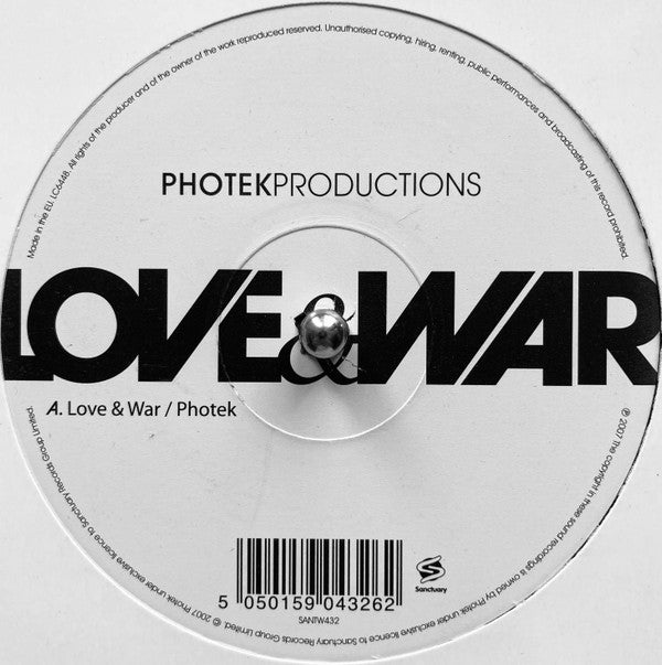 Photek : Love & War (12")