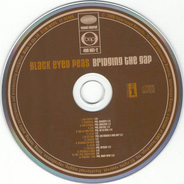 Black Eyed Peas : Bridging The Gap (CD, Album)