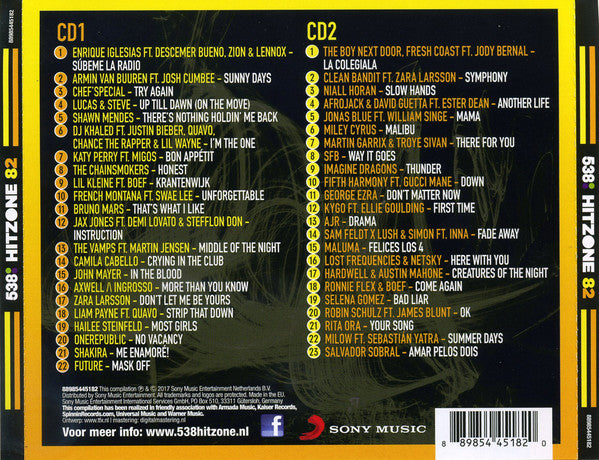 Various : 538 - Hitzone 82 (2xCD, Comp, TEX)