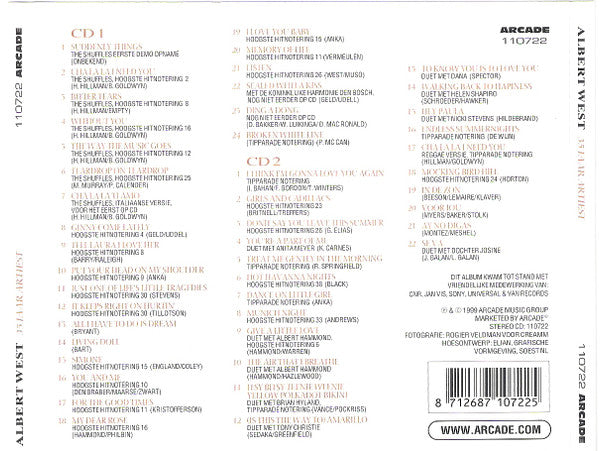 Albert West : 35 Jaar Artiest 1964-1999 (2xCD, Album, Comp)