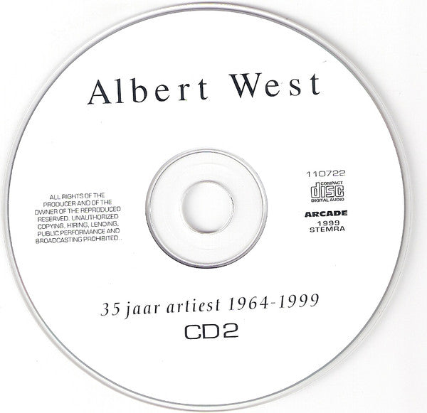 Albert West : 35 Jaar Artiest 1964-1999 (2xCD, Album, Comp)