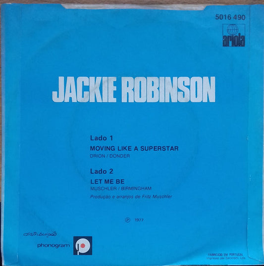Jackie Robinson : Moving Like A Superstar  (7", Single)