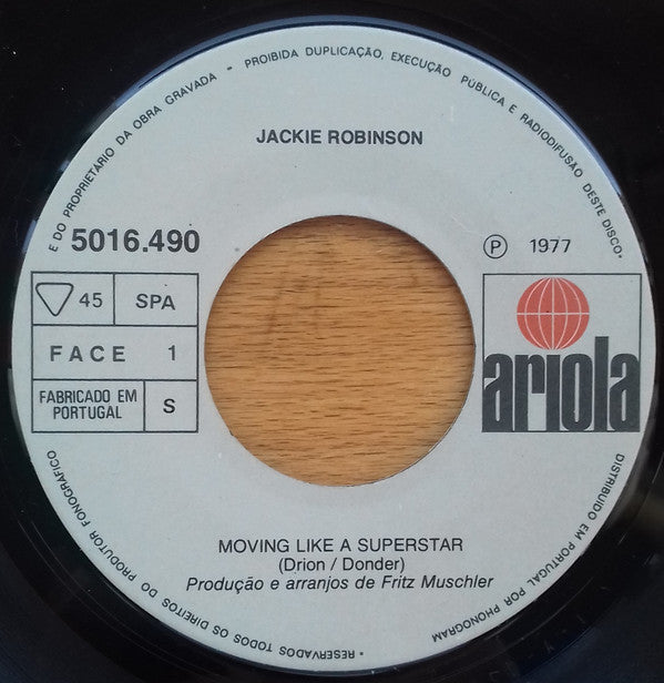 Jackie Robinson : Moving Like A Superstar  (7", Single)