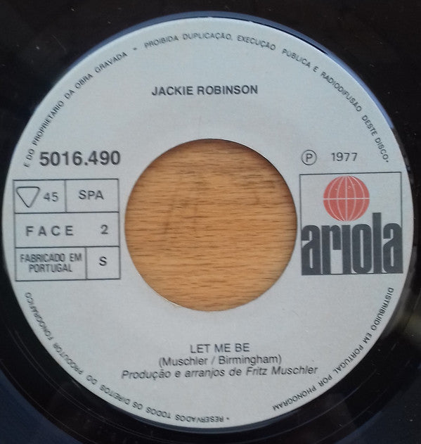 Jackie Robinson : Moving Like A Superstar  (7", Single)