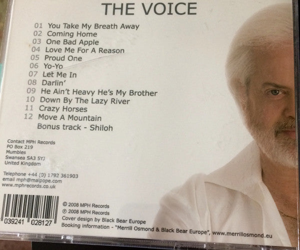 Merrill Osmond : The Voice (CD, Album)