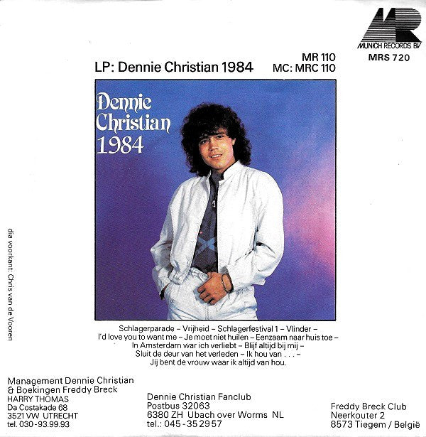 Dennie Christian & Freddy Breck : Annemarie (7")