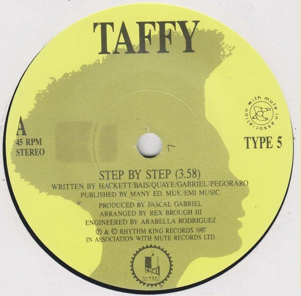 Taffy : Step By Step (7")