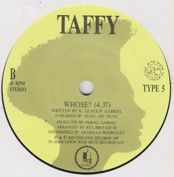 Taffy : Step By Step (7")