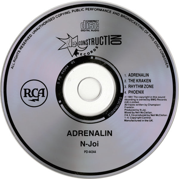 N-Joi : Adrenalin EP (CD, EP)