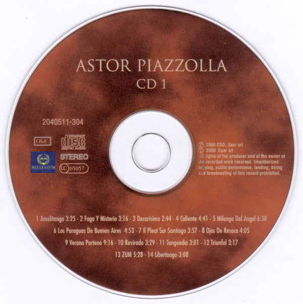 Astor Piazzolla : Millenium Collection (2xCD, Comp)