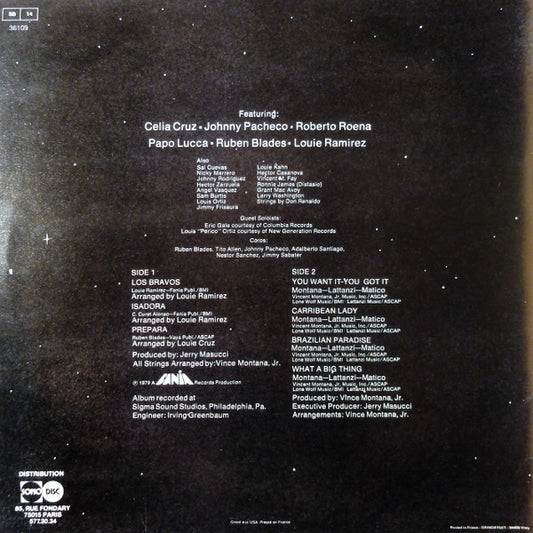 Fania All Stars : Cross Over (LP, Album)
