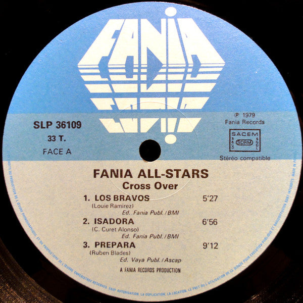 Fania All Stars : Cross Over (LP, Album)