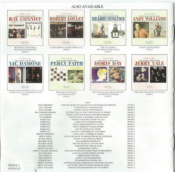 Andy Williams : Call Me Irresponsible/My Fair Lady & Other Broadway Hits (CD, Album, Comp, RE)