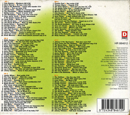 Various : Chart Breaker - Greatest Hits Of The 50's And 60's (10xCD, Comp, Sli)