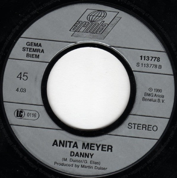 Anita Meyer : Freedom (7", Single)