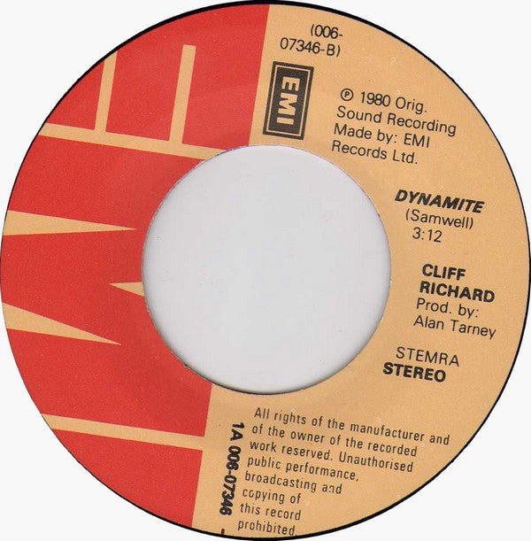 Cliff Richard : Dreamin' (7", Single)
