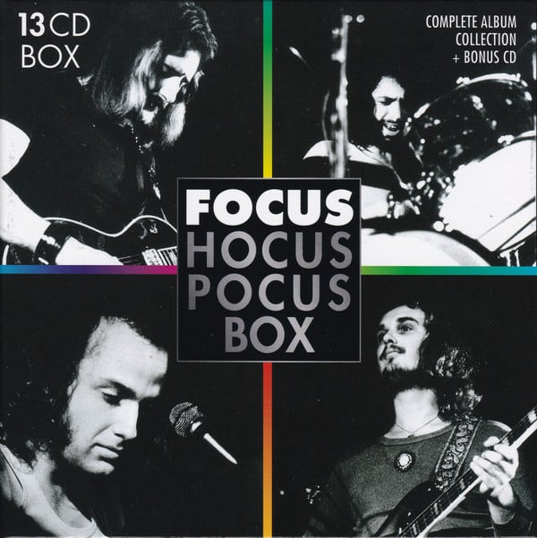 Focus (2) : Hocus Pocus Box (Box, Comp + CD, Album, RE, RM + CD, Album, RE, RM )