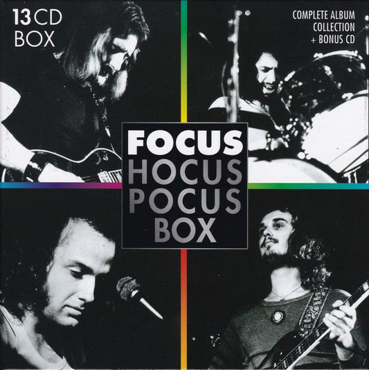 Focus (2) : Hocus Pocus Box (Box, Comp + CD, Album, RE, RM + CD, Album, RE, RM )
