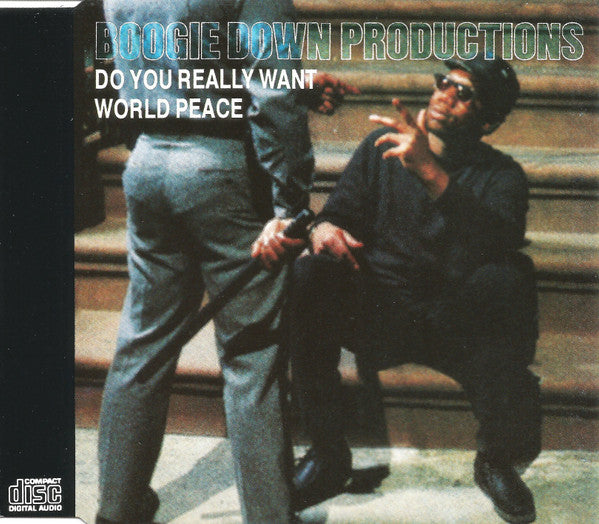Boogie Down Productions : Do You Really Want World Peace (CD, Maxi, Promo)