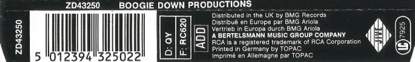 Boogie Down Productions : Do You Really Want World Peace (CD, Maxi, Promo)