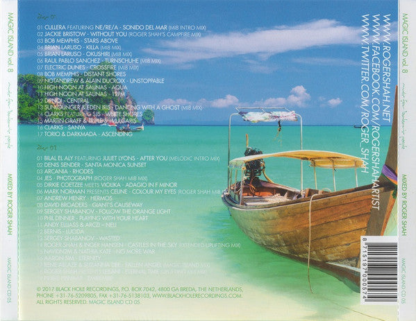 Roger P. Shah : Magic Island - Music For Balearic People Vol. 8 (2xCD, Mixed)