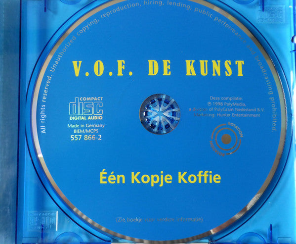 VOF De Kunst : Één Kopje Koffie (CD, Comp)