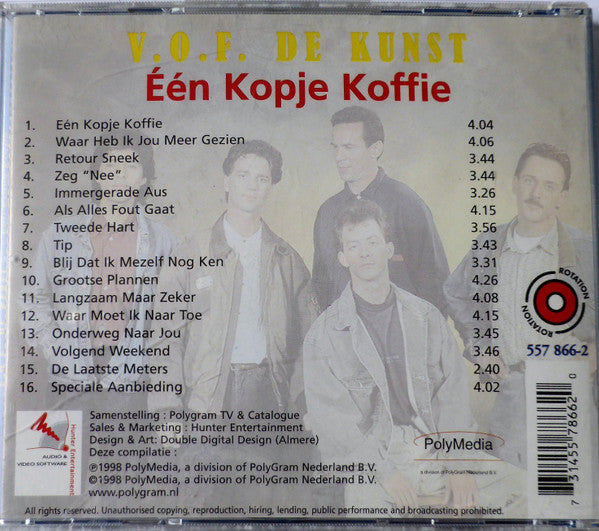 VOF De Kunst : Één Kopje Koffie (CD, Comp)