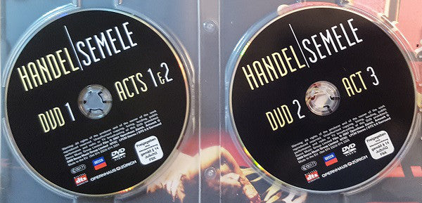 Georg Friedrich Händel, Cecilia Bartoli, Orchestra La Scintilla, William Christie , Stage Production By Robert Carsen : Semele (2xDVD-V, NTSC)