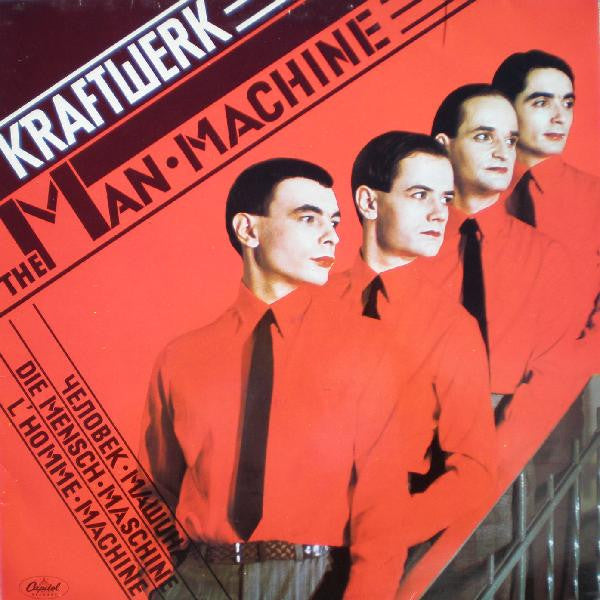 Kraftwerk : The Man • Machine (LP, Album, RE)