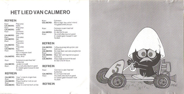 Calimero : Inspectie / Papa's Bril / Vlinders En Motten (CD)