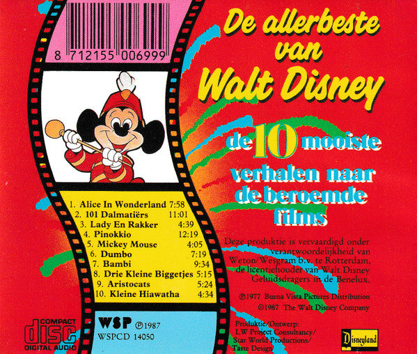 Various : De Allerbeste Van Walt Disney (CD, Album)