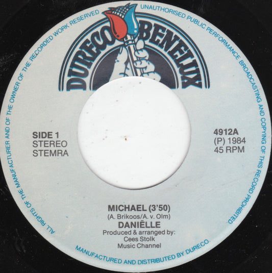 Danielle (40) : Michael (7", Single)