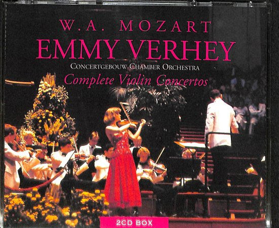 Emmy Verhey, Concertgebouw Chamber Orchestra, Eduardo Marturet : Complete Violin Concertos - W.A. Mozart (2xCD, Album)